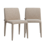Leiza fabric chair set