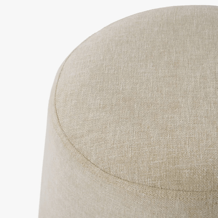 Eleni lenvászon puff