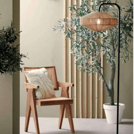 Lyra rope floor lamp