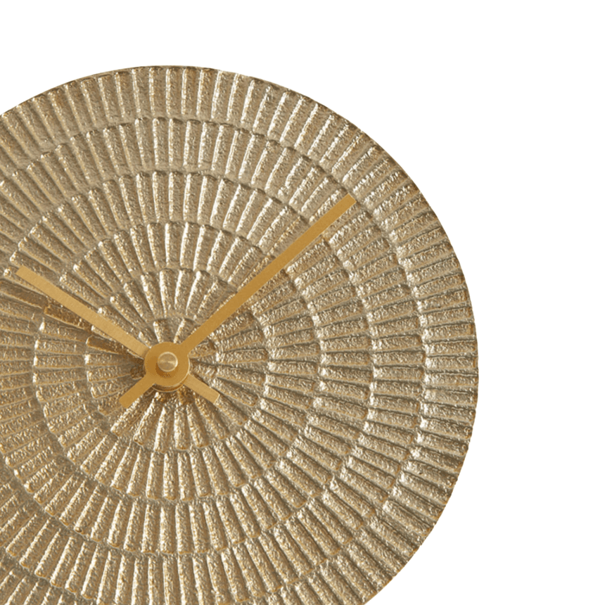 Bojano metal table clock