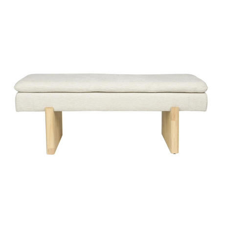 Brave wooden bench