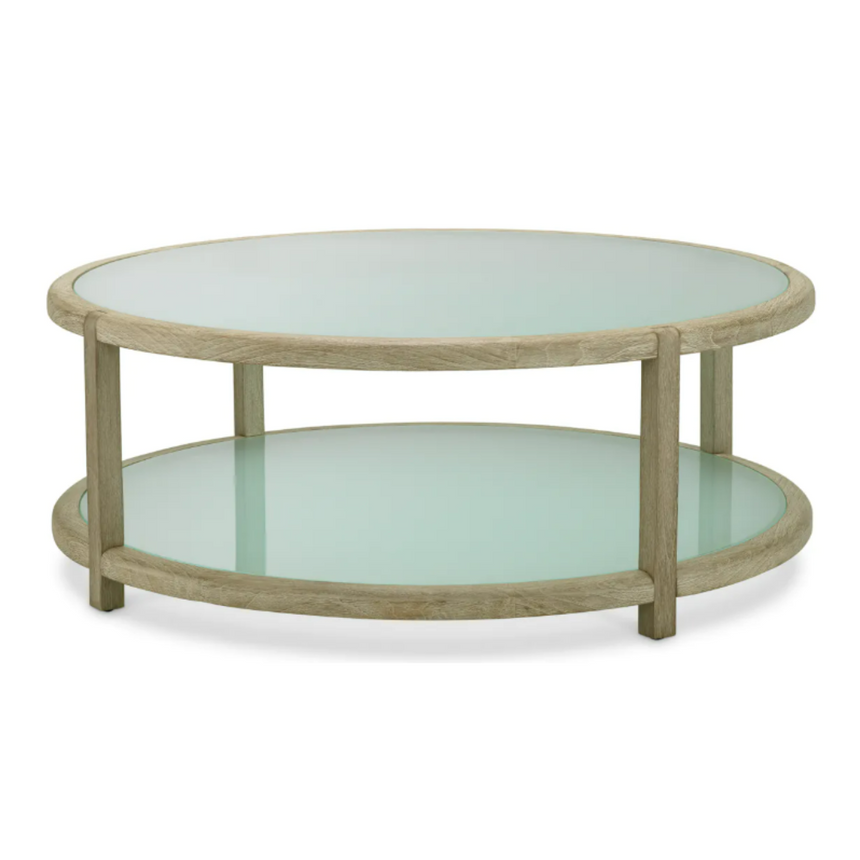 Anthony glass garden coffee table