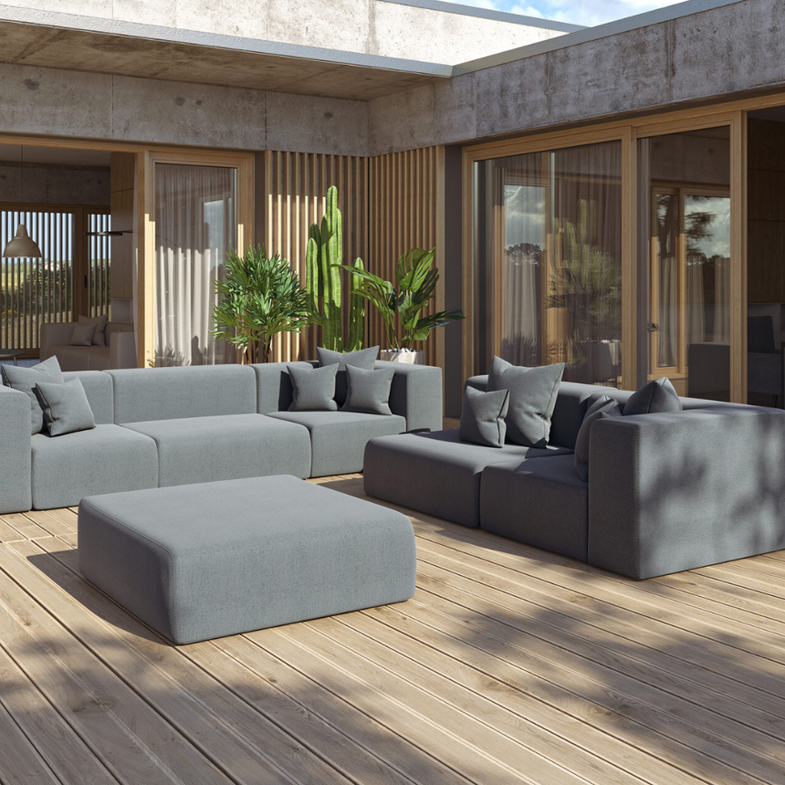 Nicea moduláris kerti kanapé