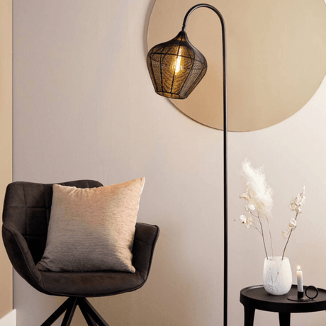 Alvaro metal floor lamp