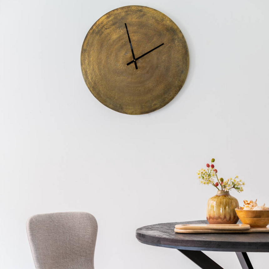 Licola metal wall clock Ø59