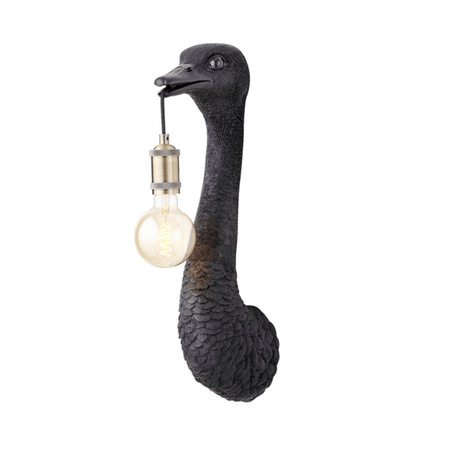 Ostrich small resin wall lamp