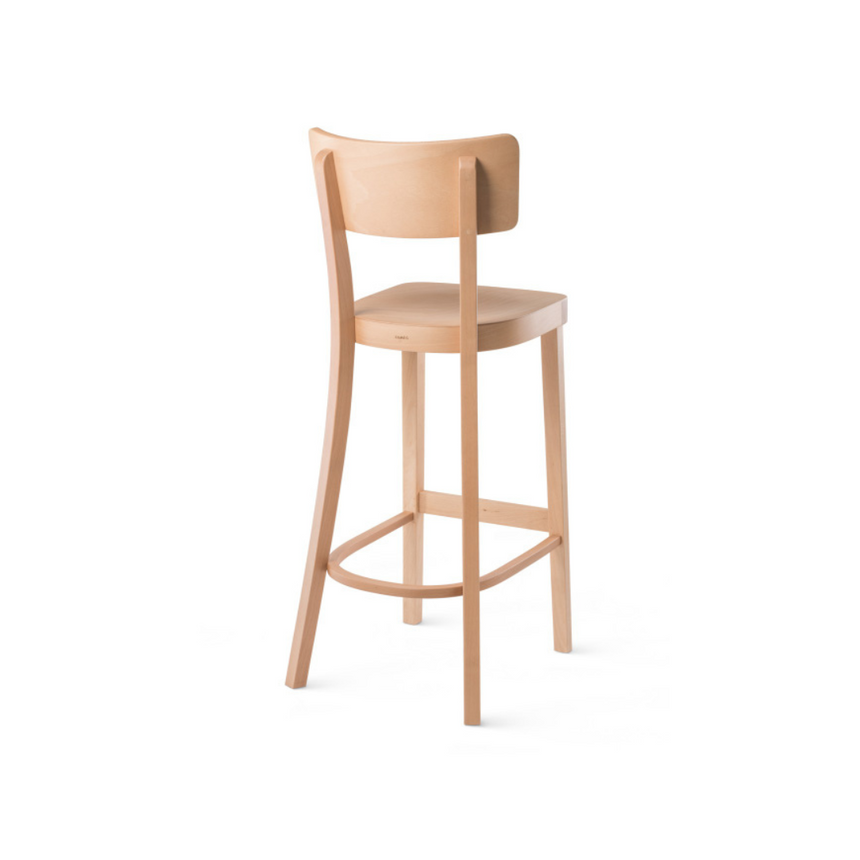 Solid bar stool