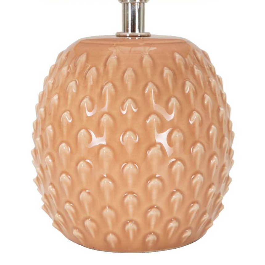 Monkey resin table lamp 34cm