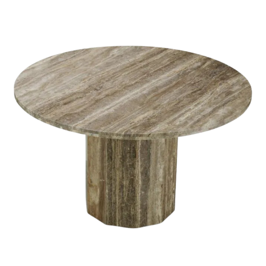 Florence limestone dining table
