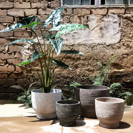 Pride beton virágtartó szettben