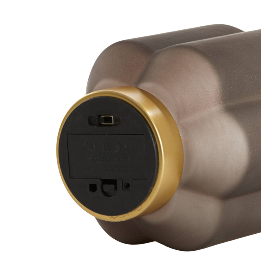 Yvias üveg asztali lámpa matt Ø13