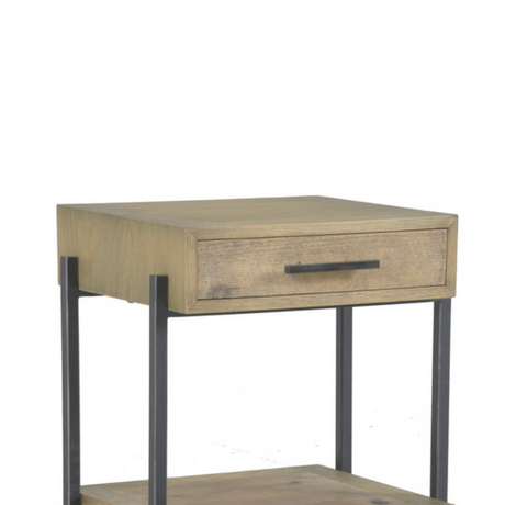 Noa wooden bedside table