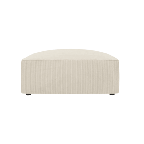 Ruby corduroy pouf