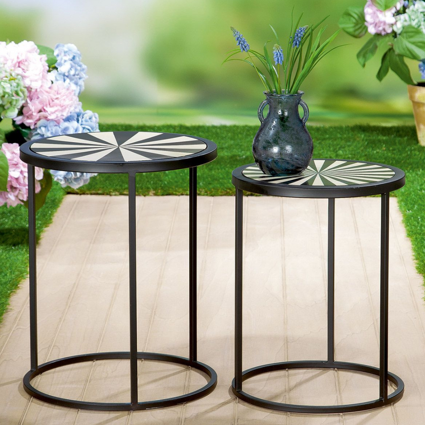 Circo metal storage table set