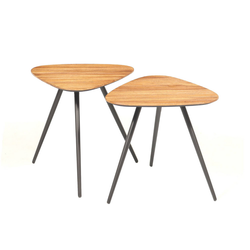 Noa wooden bedside table