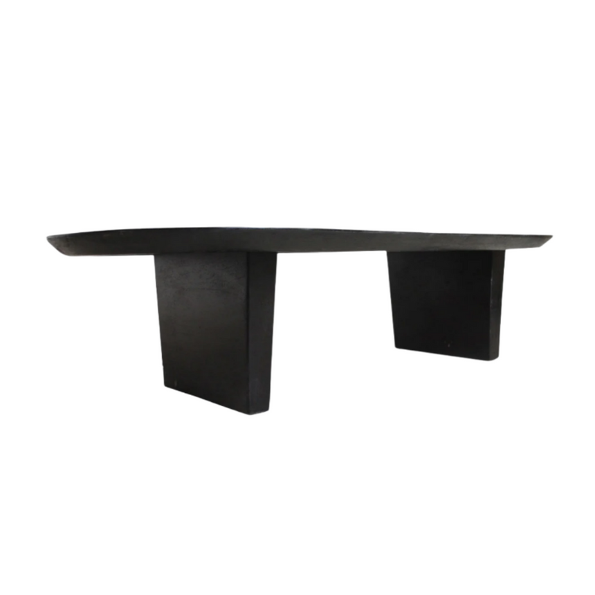 Bullnose fa dohányzóasztal