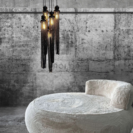 Vector clay wall lamp