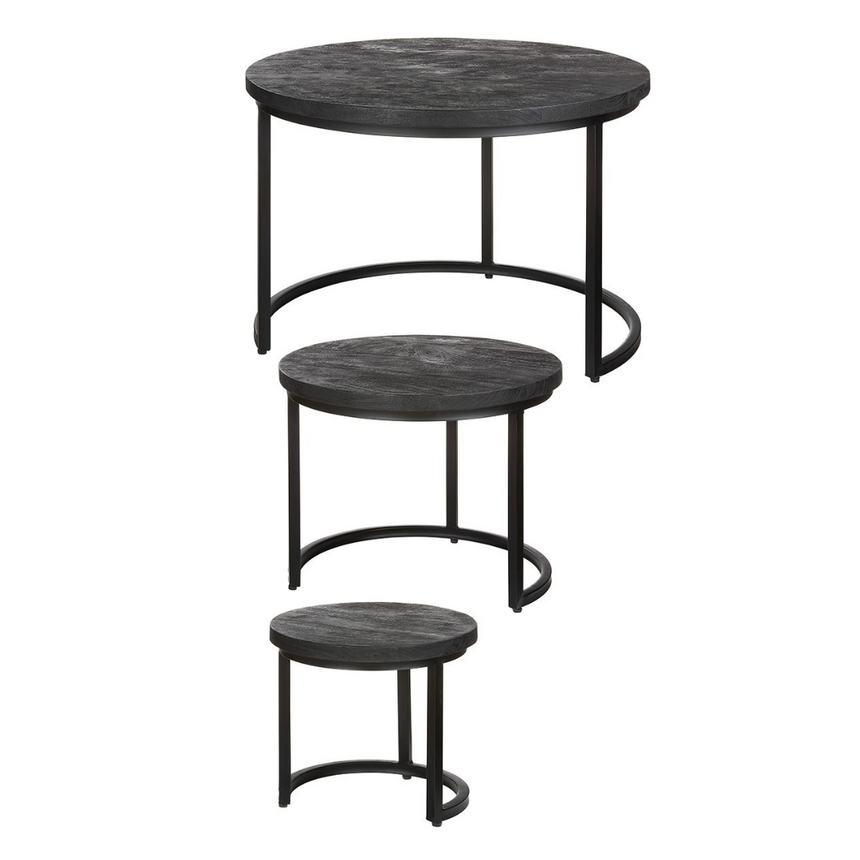Metal3 metal storage table set