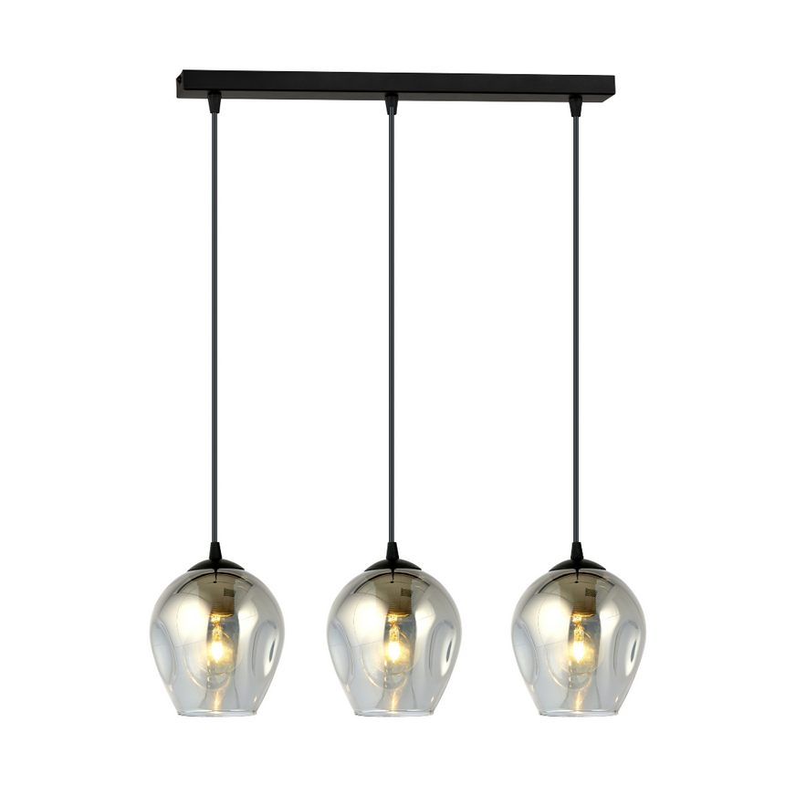 Istar 3 BL Graphite metal pendant lamp