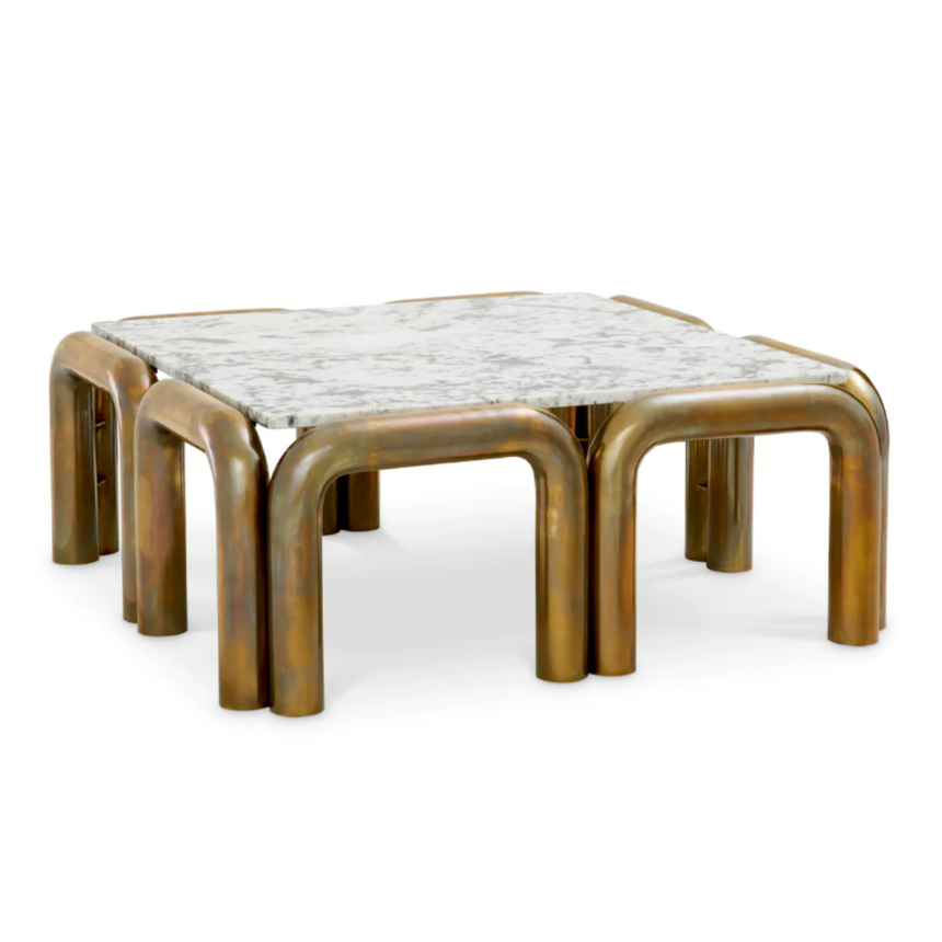 Sunwood márvány dohányzóasztal