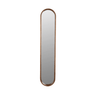 Nyko oval wooden mirror