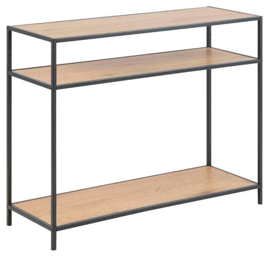 Seaford wooden console table 100x79
