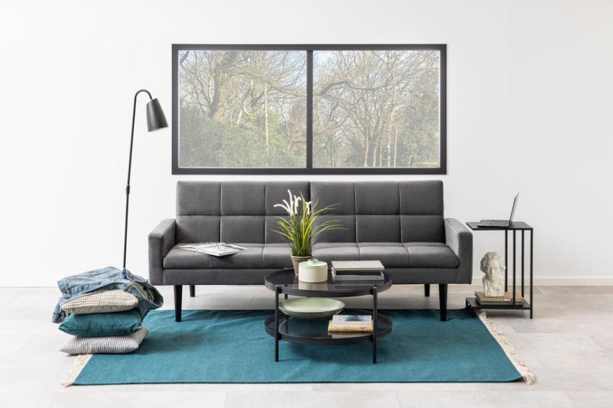 Bayonne glass coffee table Ø79