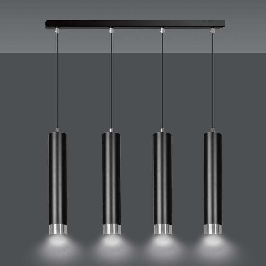 Kibo 4 BL metal pendant lamp