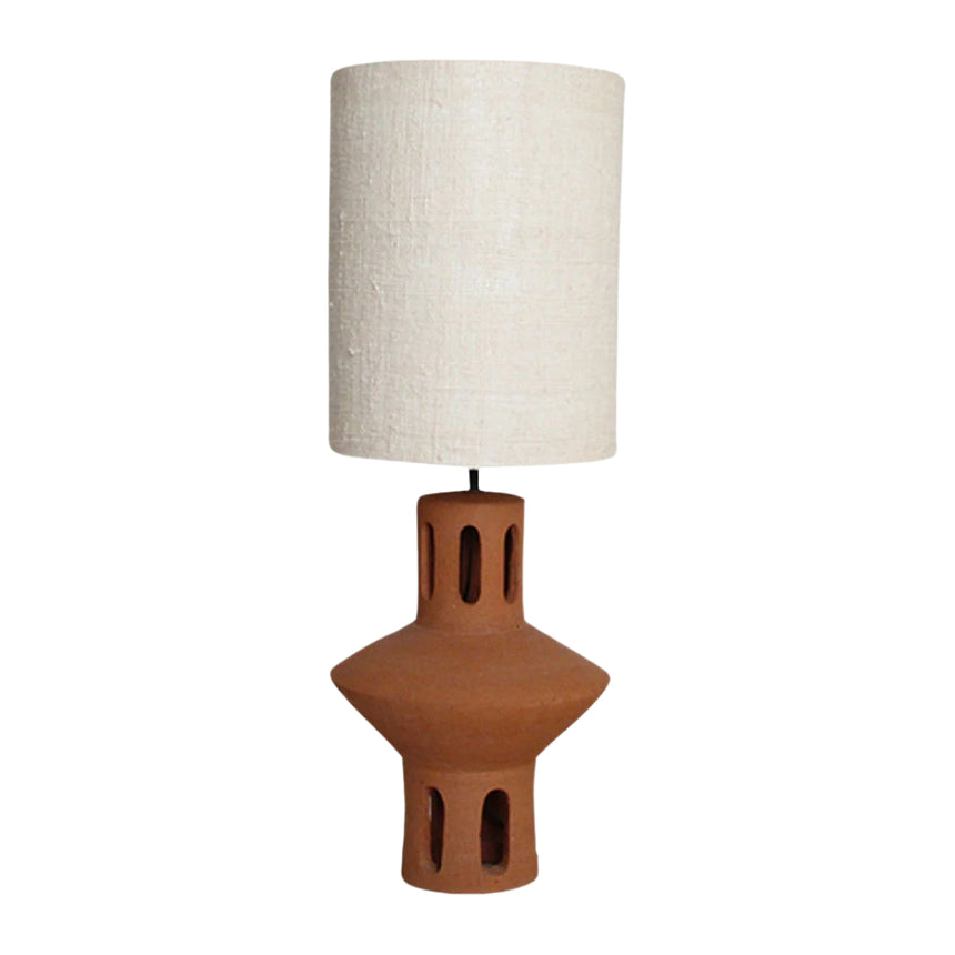 Terra Lily agyag asztali lámpa