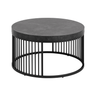 Strington metal coffee table Ø65