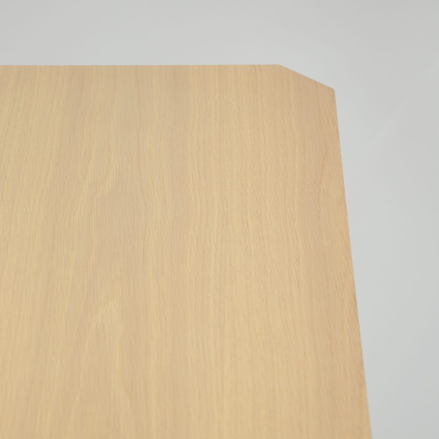 Ooid wooden dining table Ø120