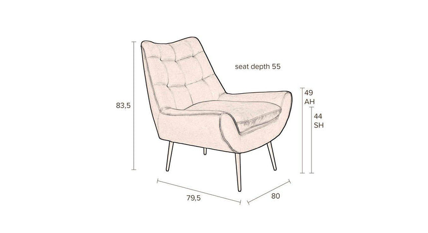 Glodis bársony fotel-3