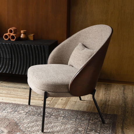 Rodin fabric armchair