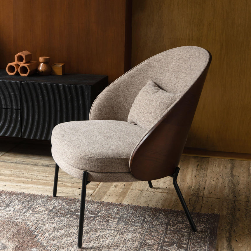 Rodin fabric armchair