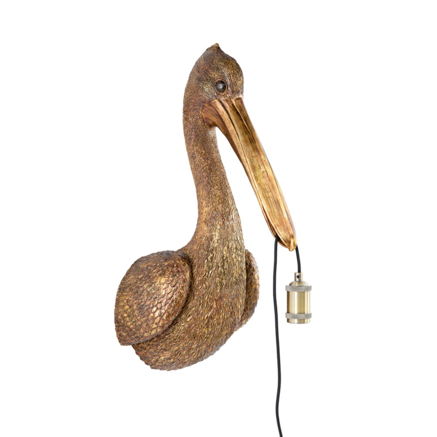 Pelican műgyanta falilámpa