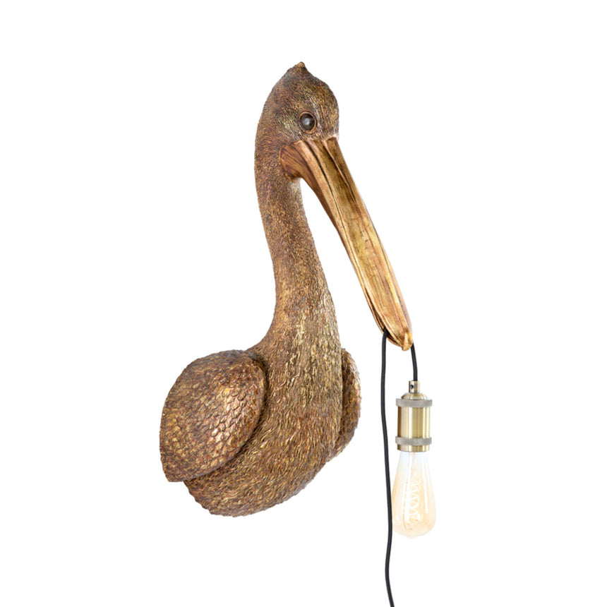 Pelican műgyanta falilámpa