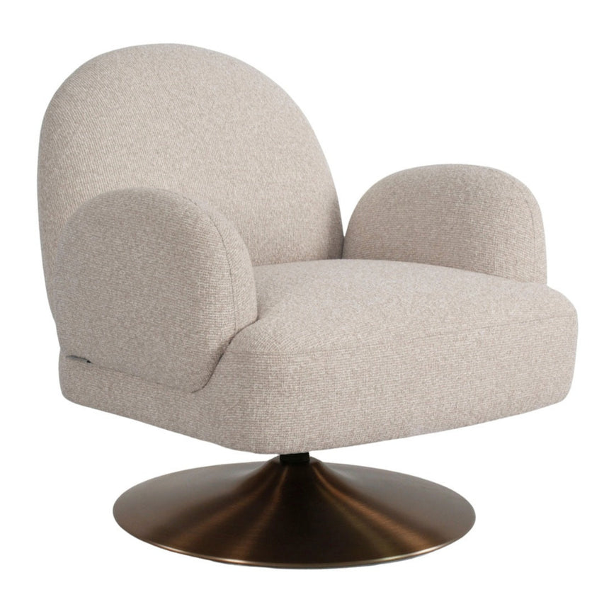 Cassie fabric pouf
