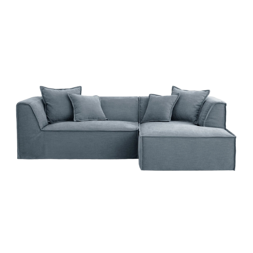 Milton jobbos szövet sarokkanapé