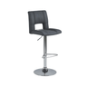 Sylvia fabric bar stool with chrome legs