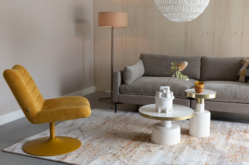 Glam fém lerakóasztal