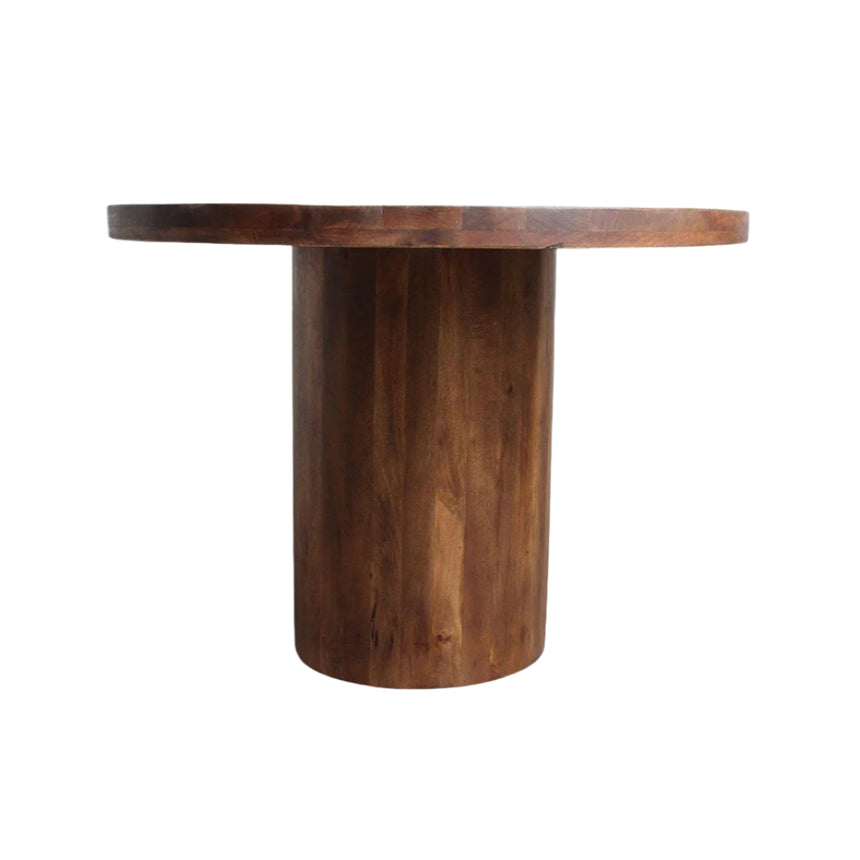 Bullnose Oblong Wooden Dining Table