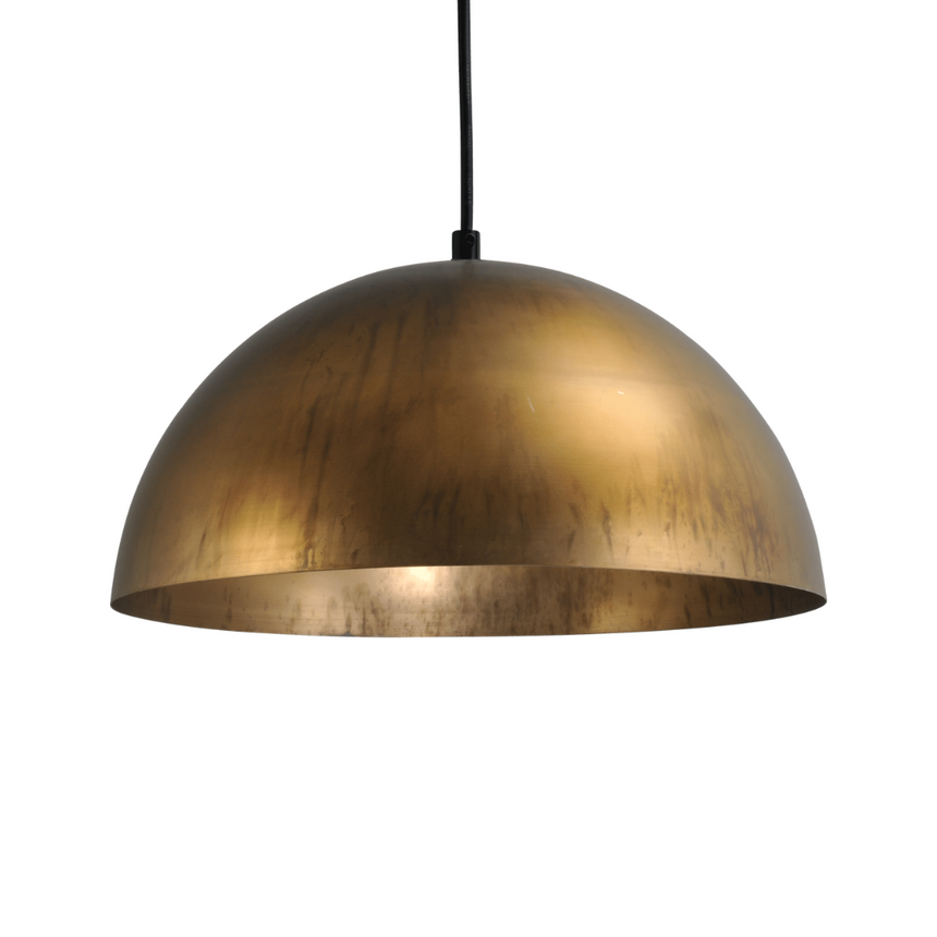 Larino 1-bulb copper-colored metal pendant lamp