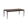 Ooid wooden dining table Ø120