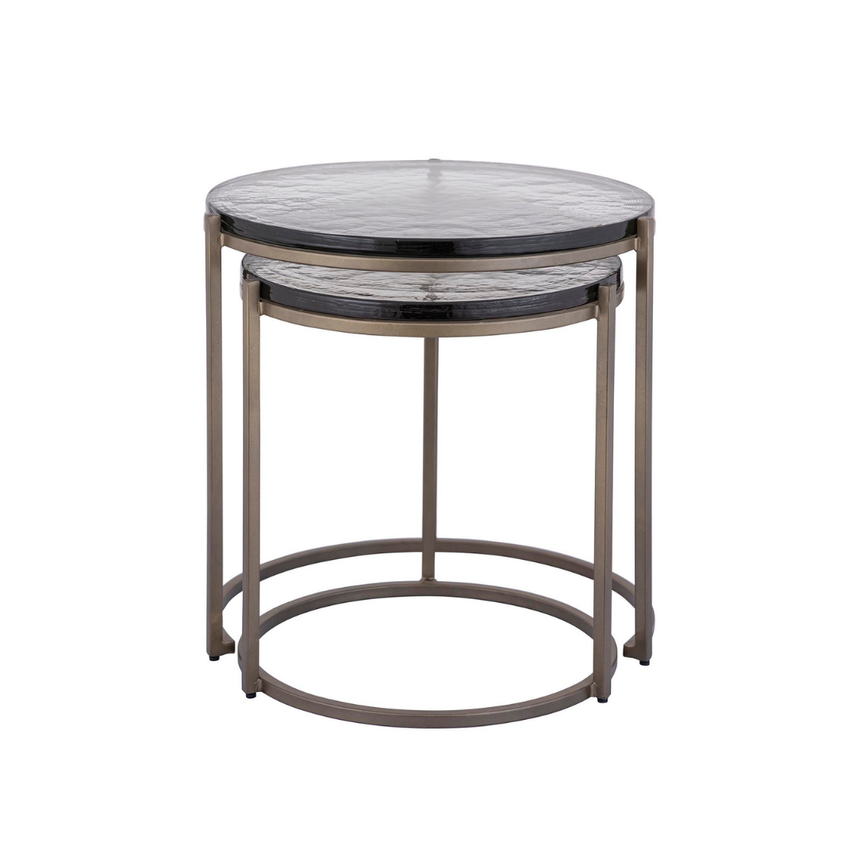 Noa wooden bedside table