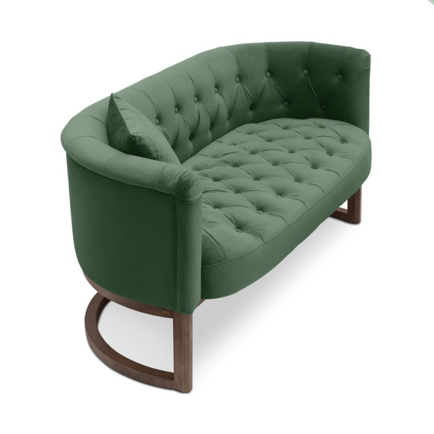 Bessy bársony kanapé