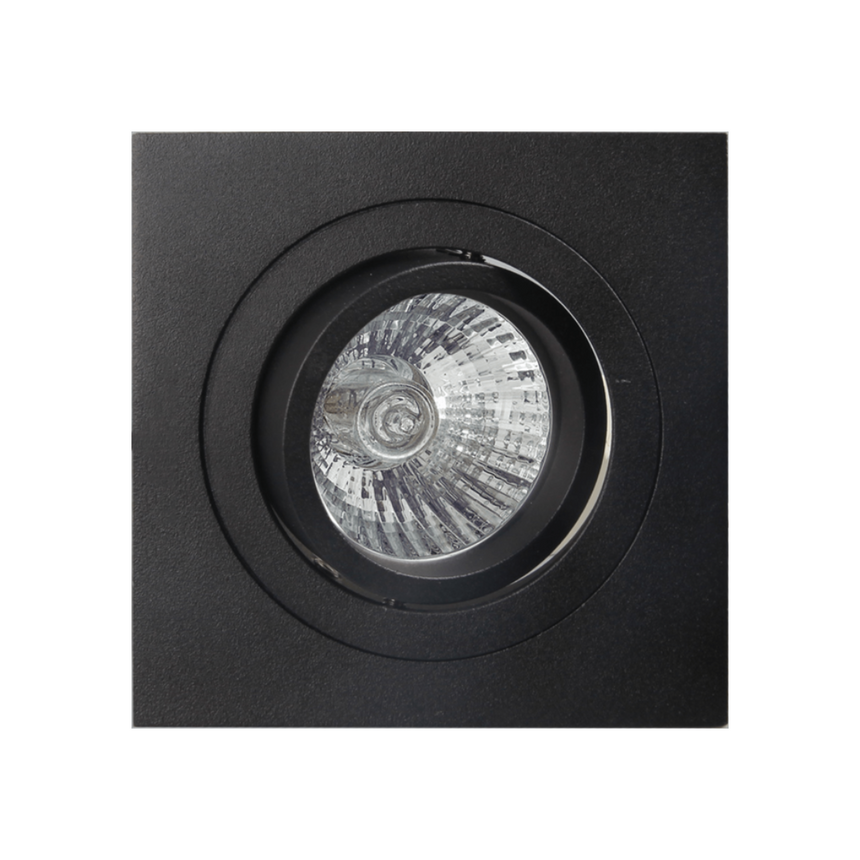 Di Moda metal ceiling spot lamp with black socket