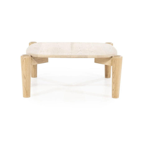 Selbu wooden coffee table 80x80