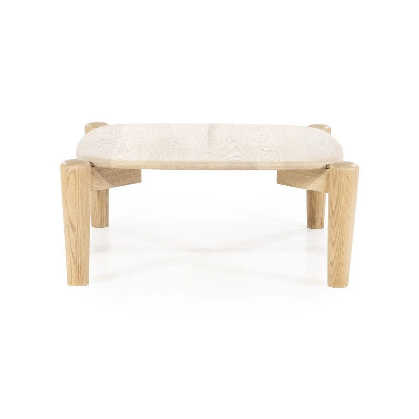 Selbu wooden coffee table 80x80