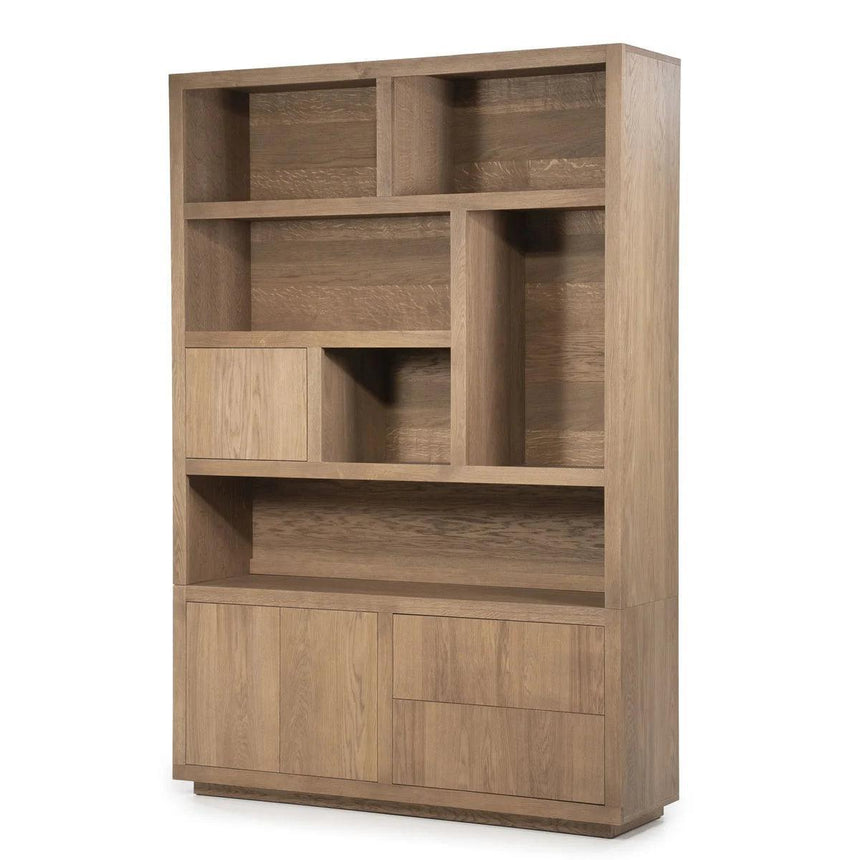 Helsinki 3-door, 2-drawer wooden cabinet