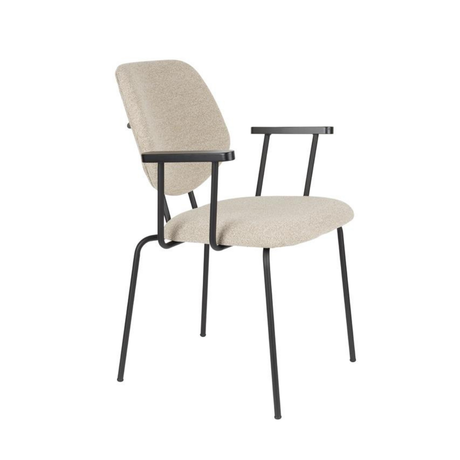 Spike rattan armchair